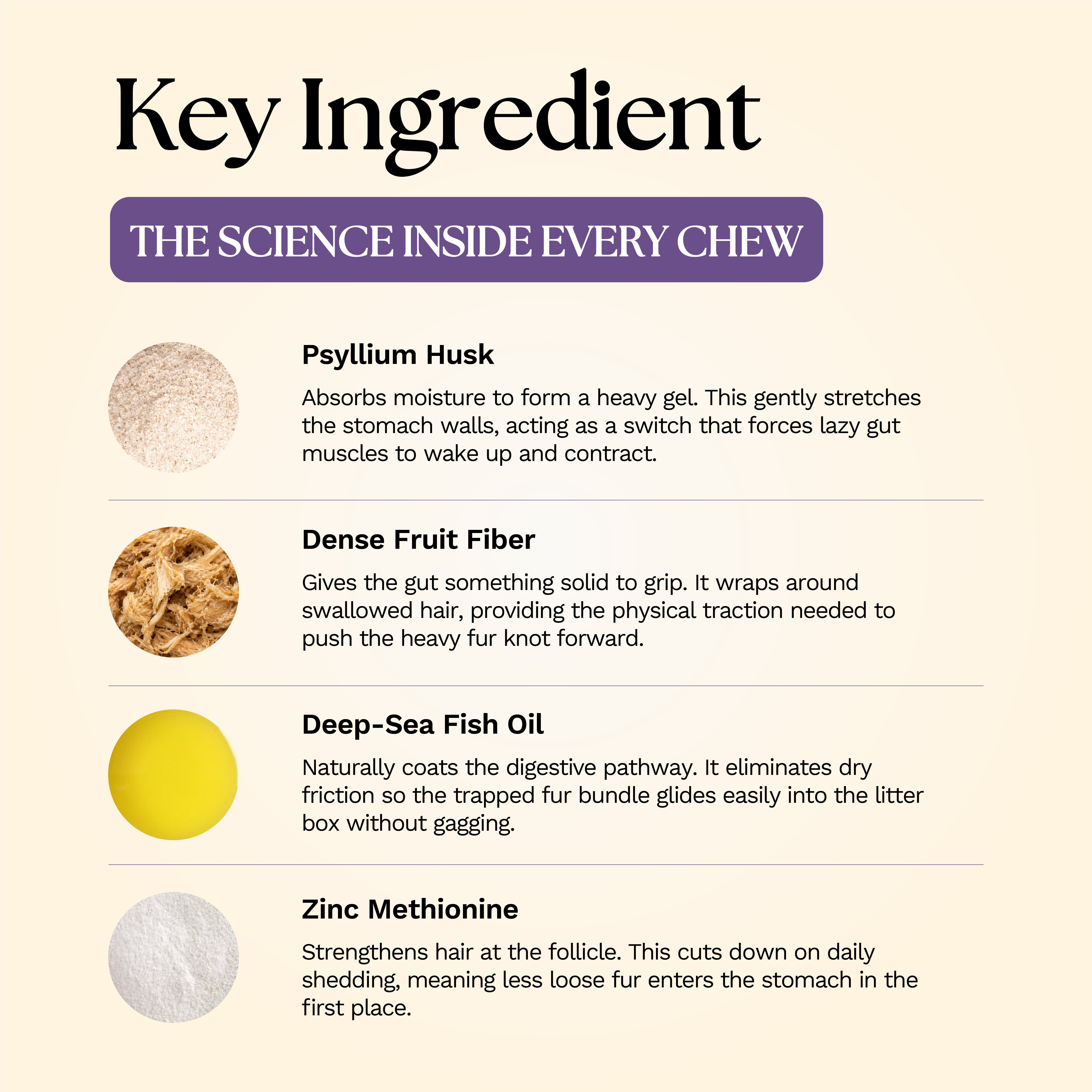 Hairball Support Chews