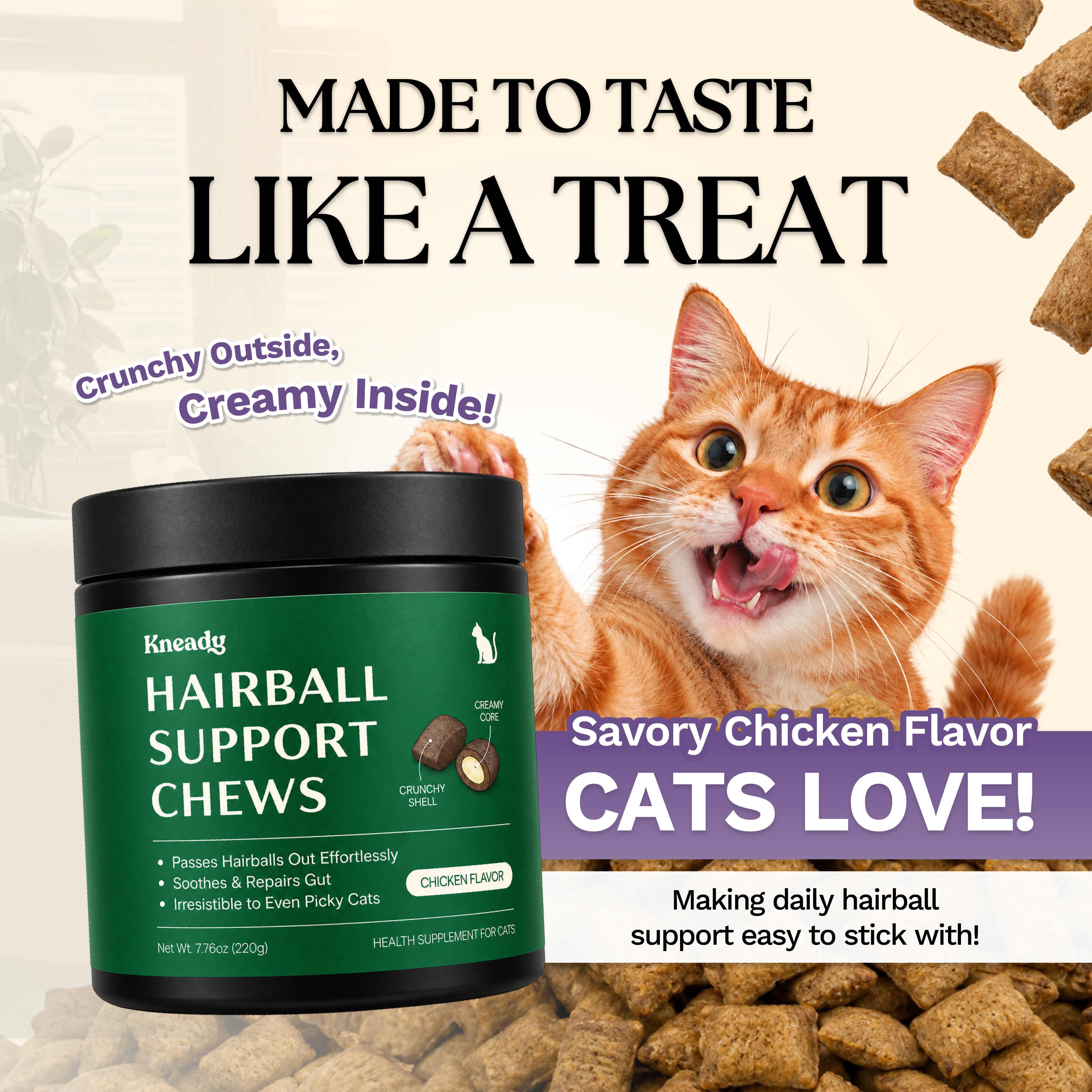 Hairball Support Chews