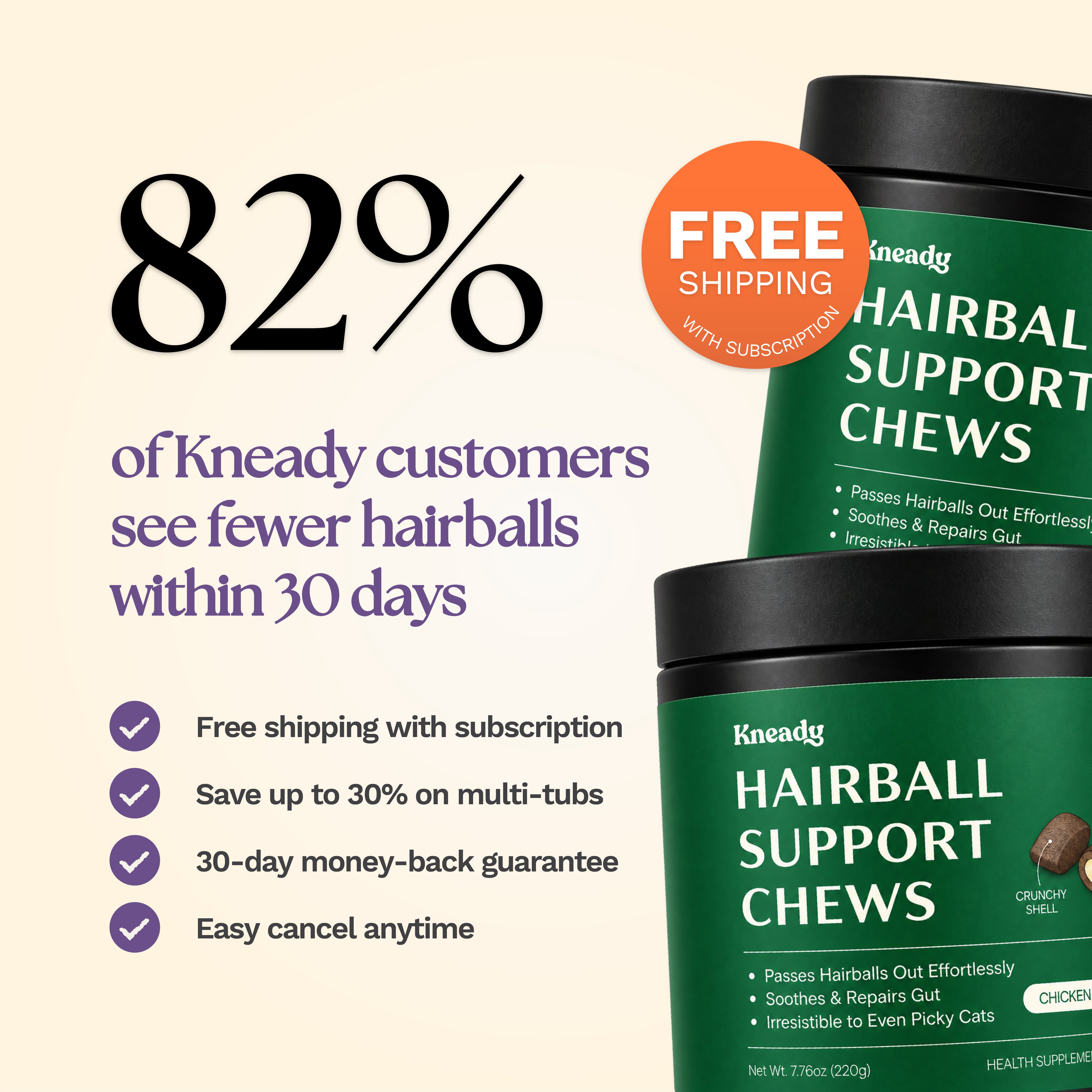 Hairball Support Chews