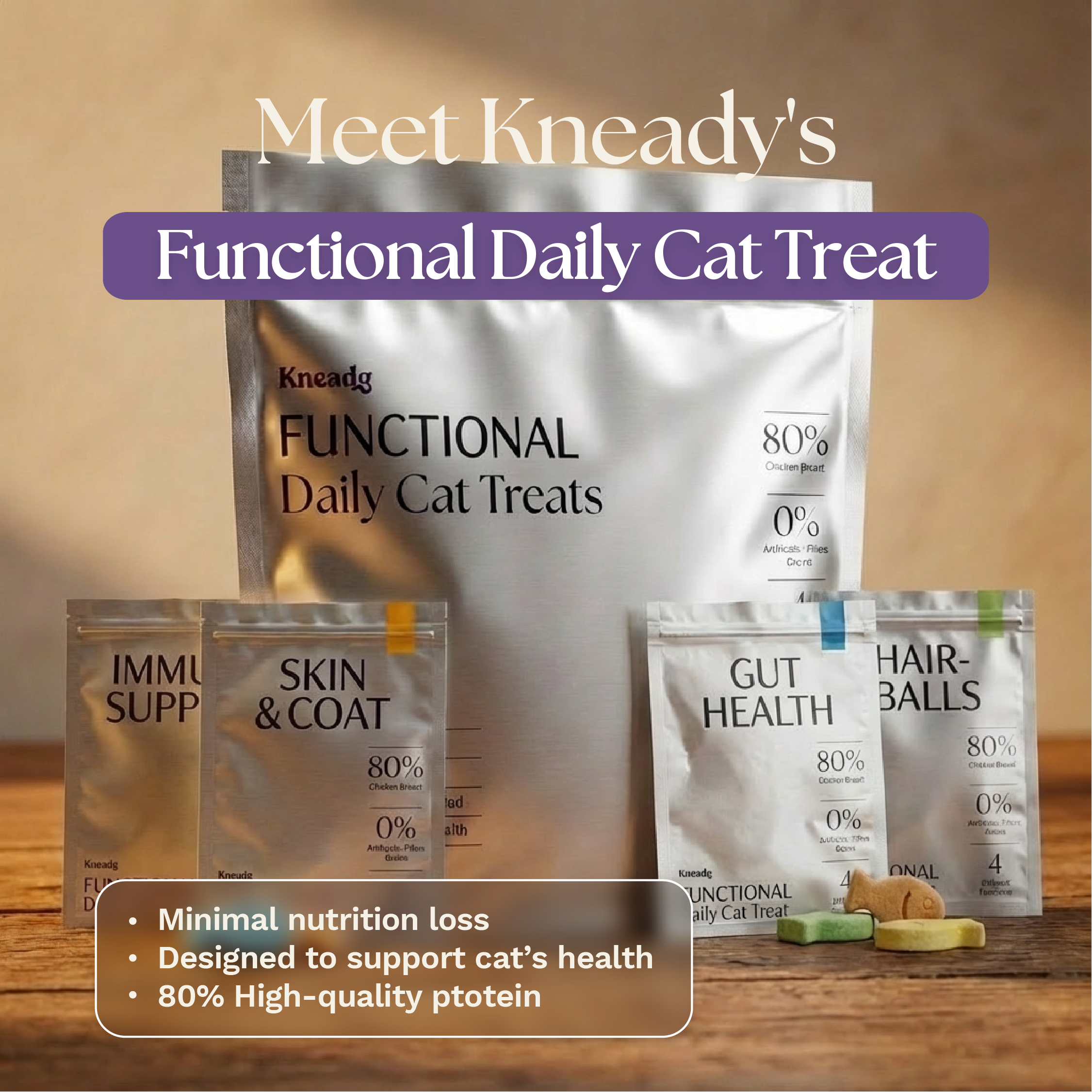 Functional Daily Cat Treats