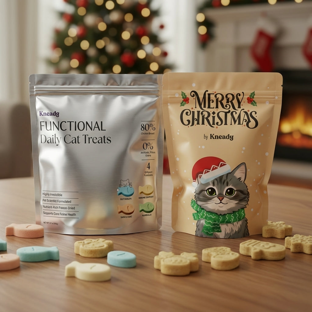 Functional Daily Cat Treat - FREE Limited Edition Christmas Treat